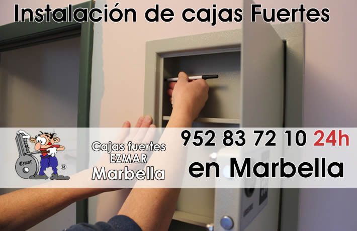 Instalación de cajas fuertes Marbella Ezmar
